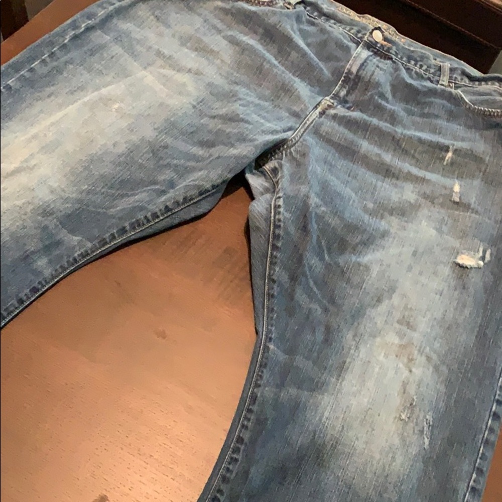 Blue American eagle jeans 48x32